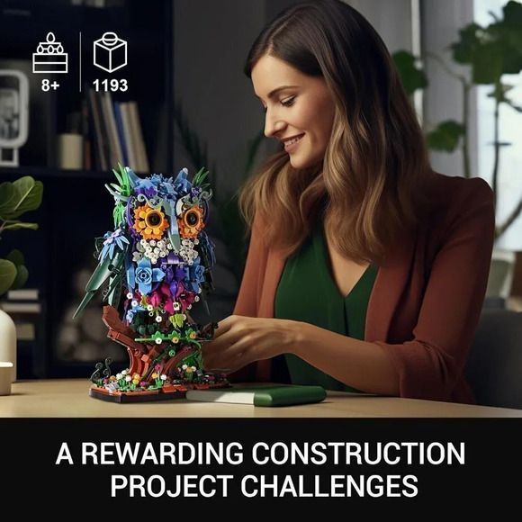 Sillbird Owl Animal Building Toy Set Sillbird Owl Animal Building Toy  Set - Picture 5 of 7